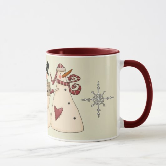 Laisser neiger Fête Mug (Droite)
