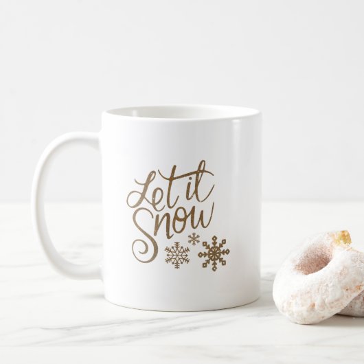 Laisser neiger le café Mug (Avec donut)
