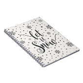 Laisser neiger Noël Calligraphie | CARNET (Côté Droit)