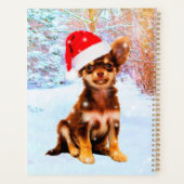 Laisser neiger Noël Chihuahua Chig (Dos)