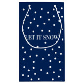 Laisser neiger Noël Sac cadeau de Noël (Dos)