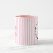Laisser neiger rose bonhomme de neige Mug café de  (Centre)