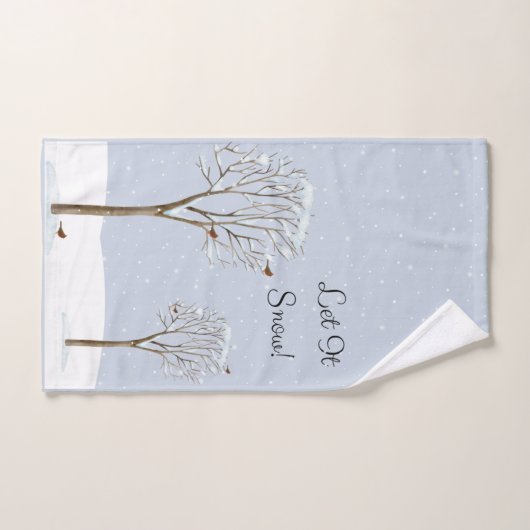 Laisser neiger serviette à main (Serviette à main)