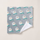 Laisser neiger Snowman (Gant de toilette)