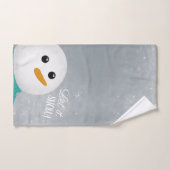 Laisser neiger Snowman (Serviette à main)