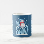 Laisser neiger Snowman café Mug (Centre)