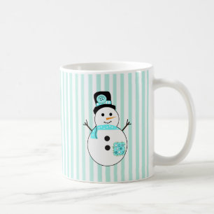 Laisser neiger, Snowman Christmas Coffee Mug