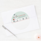 Laisser Neiger Stickers Étiquette (Enveloppe)