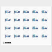 Laisser neiger Stickers Stickers Stickers (Feuille)