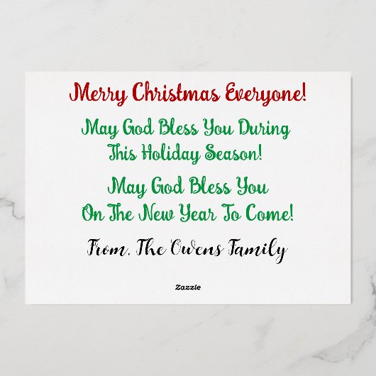 Laisser neiger vacances (Verso)