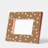 Laisser tomber le cadre photo (Brown et orange) (Gauche)