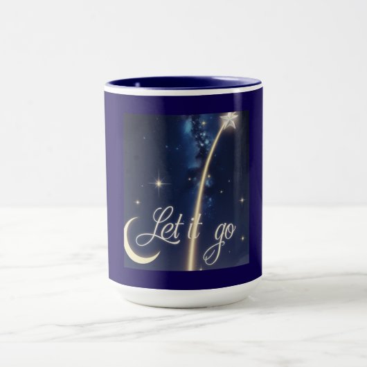 Laisser tomber Star Galaxy Mug - Inspirant (Centre)