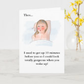 Laisser tout aller Anniversaire carte (Fleur jaune)