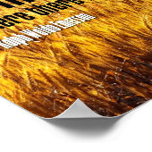 Laisser une affiche motivationnelle de piste (Coin)