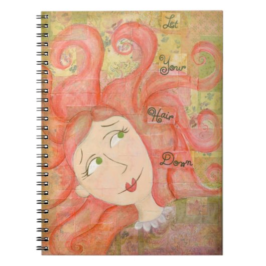 Laisser vos cheveux Carnet Art (Devant)