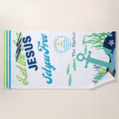 Laissez Jesus Vous Mettre Gratuitement Serviette D (Devant)