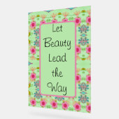 Laissez la beauté ouvrir la voie (Angle)