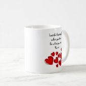 Laissez la beauté Rumi Mug (Devant droit)