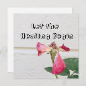 Laissez la carte Healing Begin ! (Devant / Derrière)