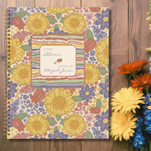 Laissez la joie s'épanouir – Journal floral person
