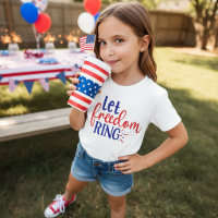 Laissez la liberté sonner T-Shirt 4 juillet pour e