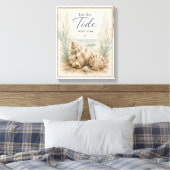 Laissez la marée vous réinitialiser Art mural coqu (Insitu(Chambre))