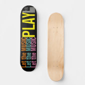 LAISSEZ LA MUSIQUE JMT 7 3/4" Skateboard Deck (Recto)