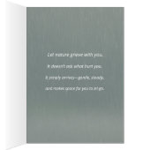 Laissez La Nature Grimper Avec Votre Carte (Intérieur (Droit))