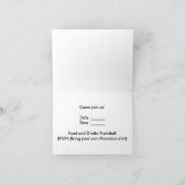 LAISSEZ la PARTIE des USA - invitation (Intérieur)