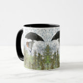 Laissez la pluie vous embrasser Mug (Devant gauche)