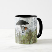 Laissez la pluie vous embrasser Mug (Devant droit)