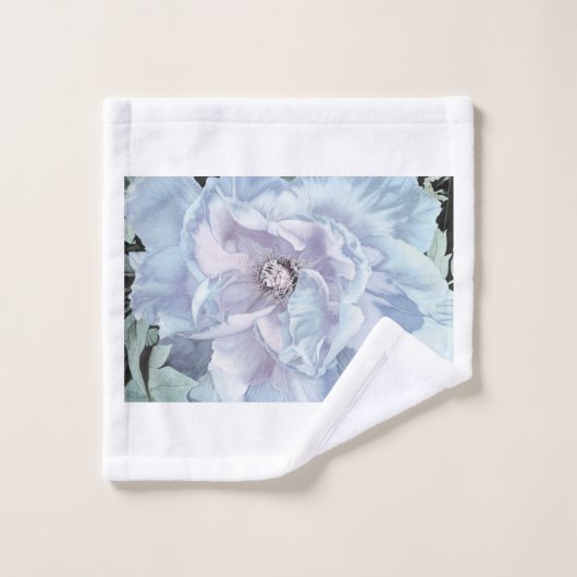 "Laissez là soit" ensemble léger de serviette (Gant de toilette)