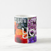 Laissez la vie vous aimer Inspirationnelle Mug Flo (Centre)