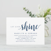 Laissez l'amour briller, Faire-part de mariage mod (Debout devant)