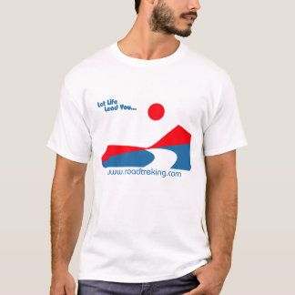 Laissez l'avance de la vie vous - T-shirt de mode