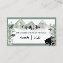 LAISSEZ L'AVENTURE COMMENCER LE CARTE DE REMERCIEM