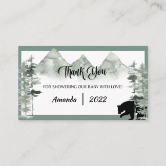 LAISSEZ L'AVENTURE COMMENCER LE CARTE DE REMERCIEM