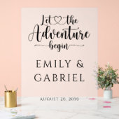 Laissez L'Aventure Commencer Un Mariage Personnali (Mariage)