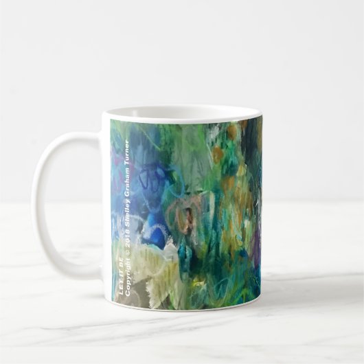 Laissez-le devenir ART MUG (Gauche)