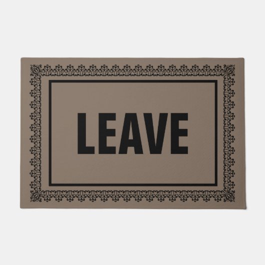 Laissez le tapis de porte (Devant)