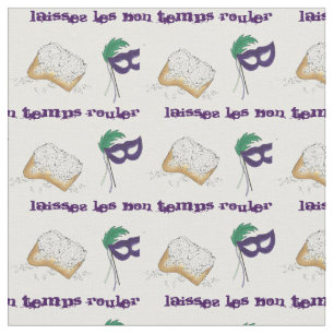 Laissez Les Bon Temps Rouler Mardi Gras Beignet Stof