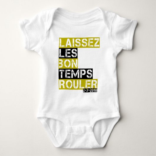 Laissez les bon temps rouler romper (Voorkant)