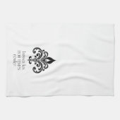 Laissez Les Bon Temps Rouler Serviette de cuisine (Horizontal)