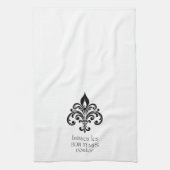 Laissez Les Bon Temps Rouler Serviette de cuisine (Vertical)