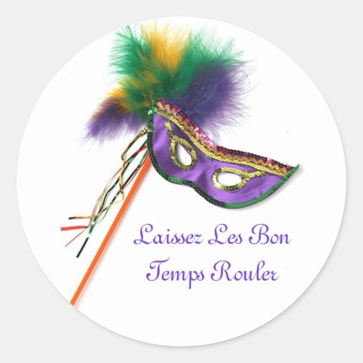 Laissez Les Bon Temps Rouler! Sticker (Voorkant)