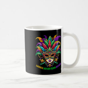 Laissez Les Bons Temps Rouler Jester Masker Kralen Koffiemok