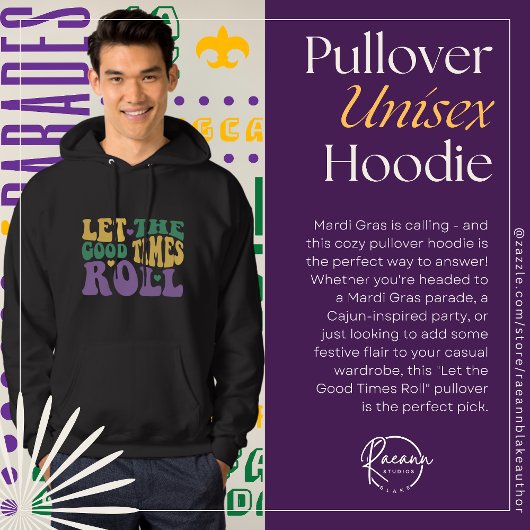 "Laissez les bons temps rouler" Pullover Unisexe à