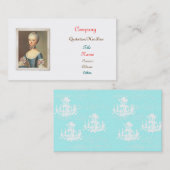 Laissez-les manger des cartes de visite de gâteau (Devant / Derrière)