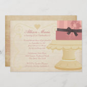 Laissez-Les Manger Des Invitations De Gâteaux (Devant / Derrière)