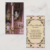 Laissez-Les Manger Du Gâteau ~ Carte de visite (Devant / Derrière)